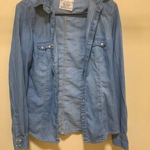 angel kiss jean jacket size medium